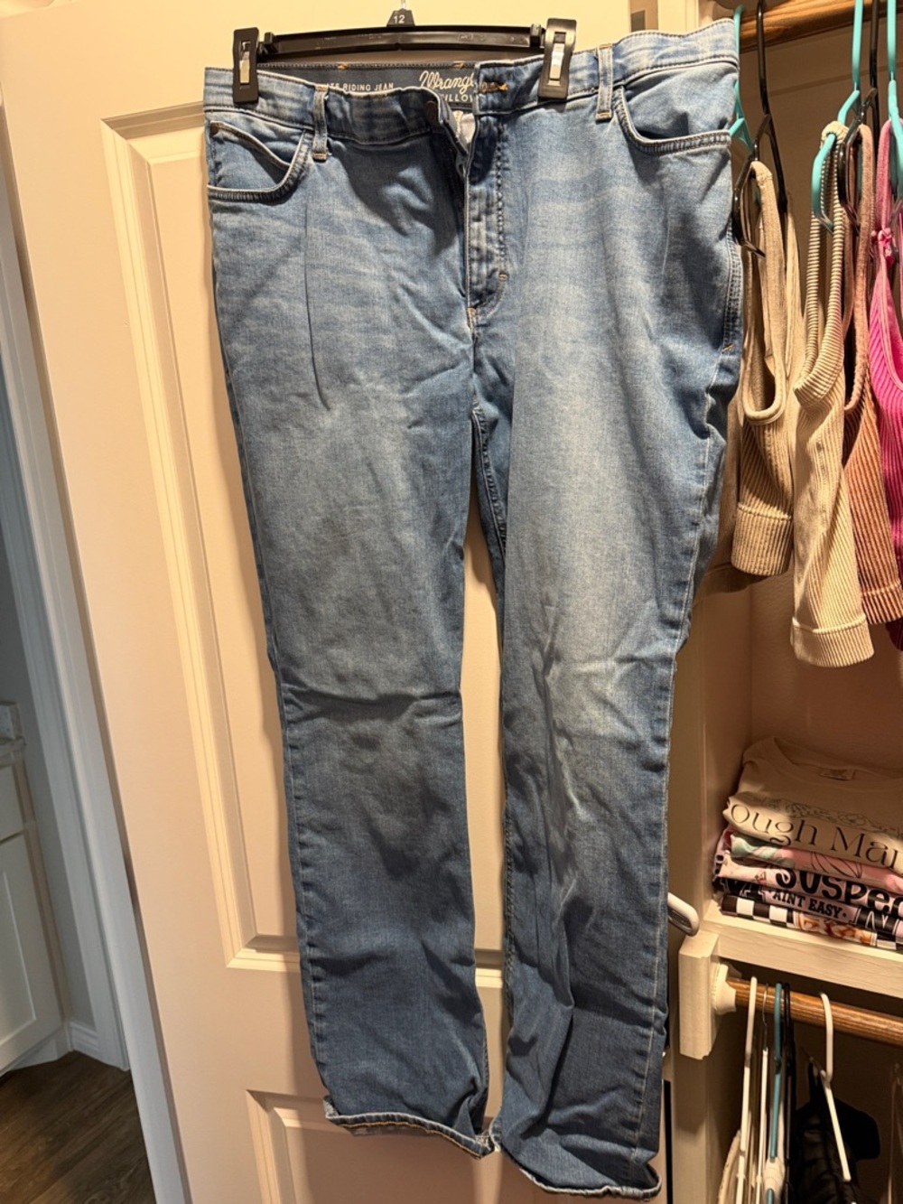 Wrangler Women’s Willow Medium Wash Mid Rise Ultimate Riding Boot Cut Jeans